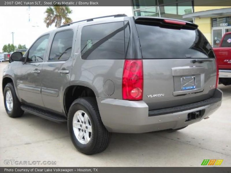 Steel Gray Metallic / Ebony Black 2007 GMC Yukon SLT
