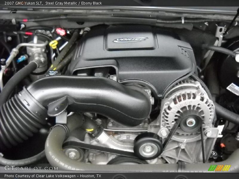 Steel Gray Metallic / Ebony Black 2007 GMC Yukon SLT