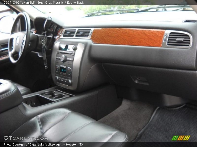 Steel Gray Metallic / Ebony Black 2007 GMC Yukon SLT