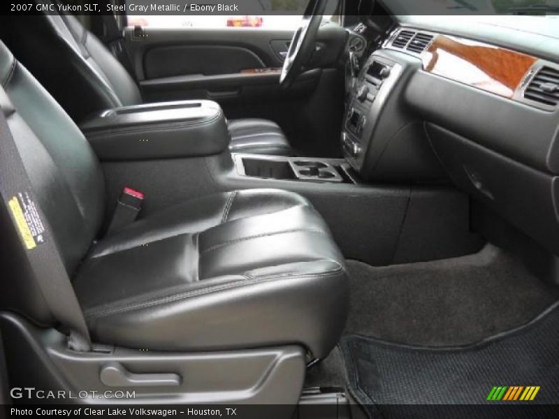 Steel Gray Metallic / Ebony Black 2007 GMC Yukon SLT