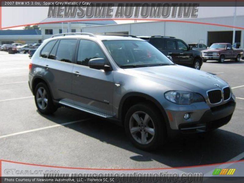 Space Grey Metallic / Gray 2007 BMW X5 3.0si