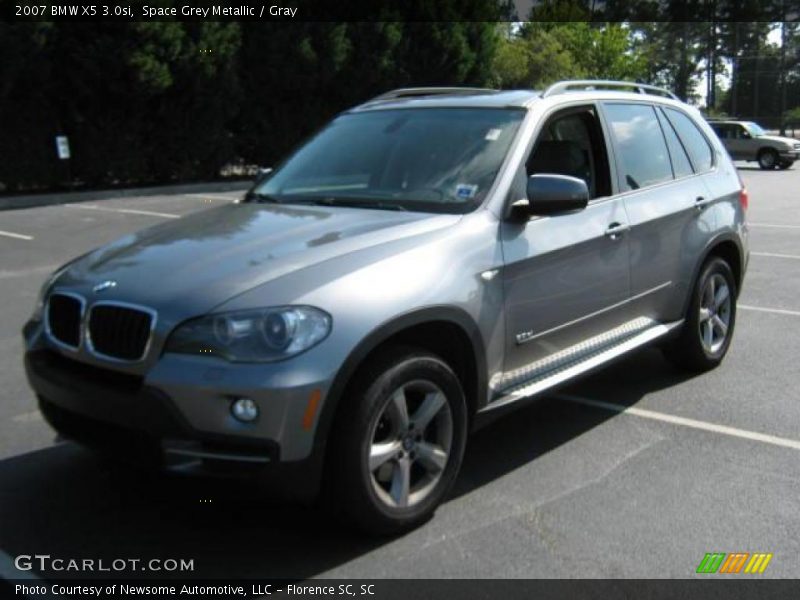 Space Grey Metallic / Gray 2007 BMW X5 3.0si