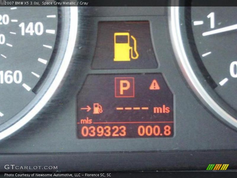 Space Grey Metallic / Gray 2007 BMW X5 3.0si