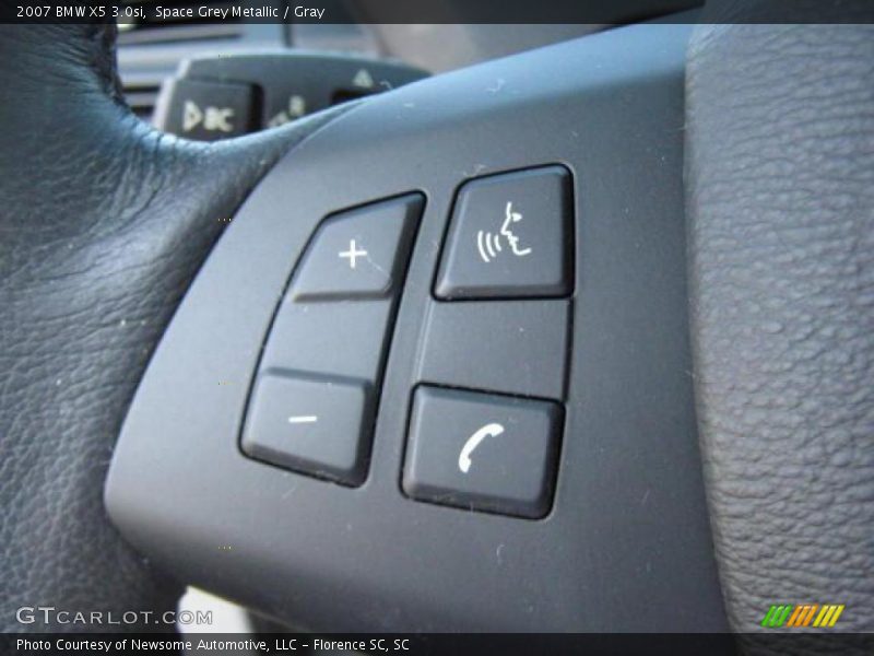 Space Grey Metallic / Gray 2007 BMW X5 3.0si