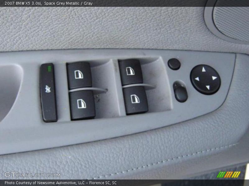 Space Grey Metallic / Gray 2007 BMW X5 3.0si