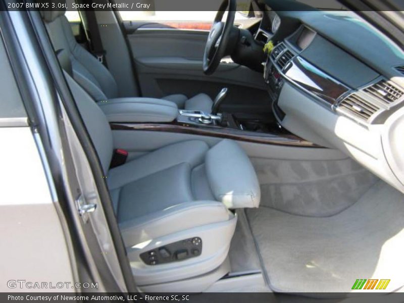 Space Grey Metallic / Gray 2007 BMW X5 3.0si