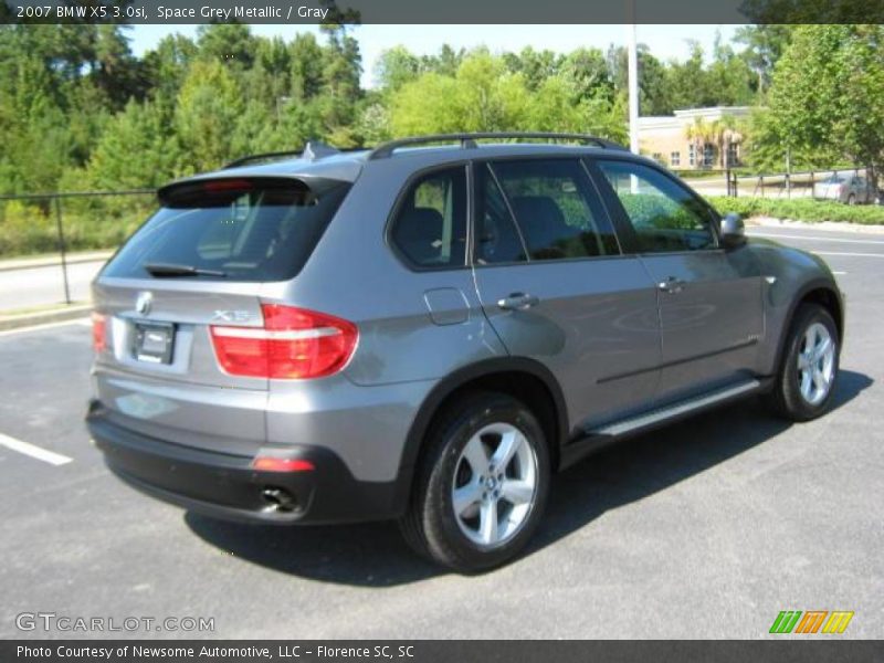 Space Grey Metallic / Gray 2007 BMW X5 3.0si