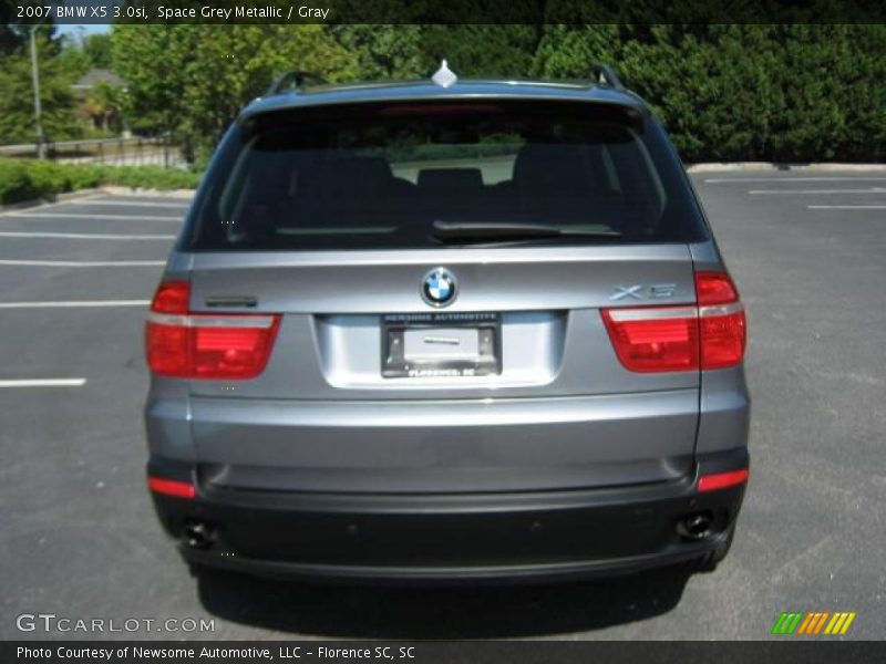Space Grey Metallic / Gray 2007 BMW X5 3.0si