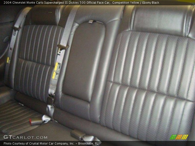 Competition Yellow / Ebony Black 2004 Chevrolet Monte Carlo Supercharged SS Dickies 500 Official Pace Car