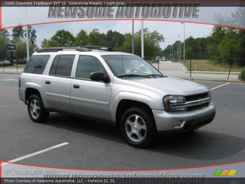Silverstone Metallic / Light Gray 2006 Chevrolet TrailBlazer EXT LS
