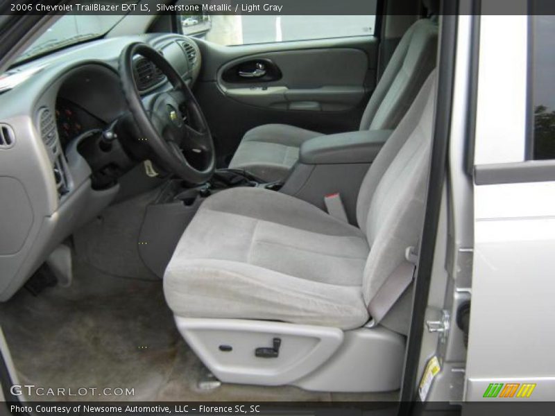 Silverstone Metallic / Light Gray 2006 Chevrolet TrailBlazer EXT LS