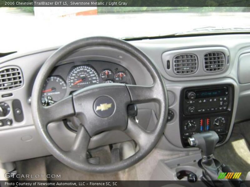 Silverstone Metallic / Light Gray 2006 Chevrolet TrailBlazer EXT LS