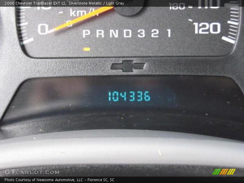 Silverstone Metallic / Light Gray 2006 Chevrolet TrailBlazer EXT LS