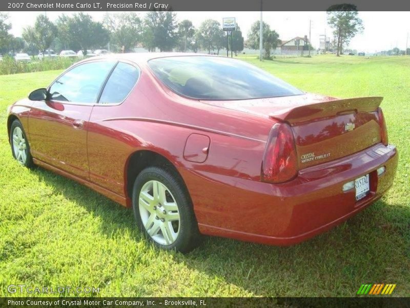 Precision Red / Gray 2007 Chevrolet Monte Carlo LT