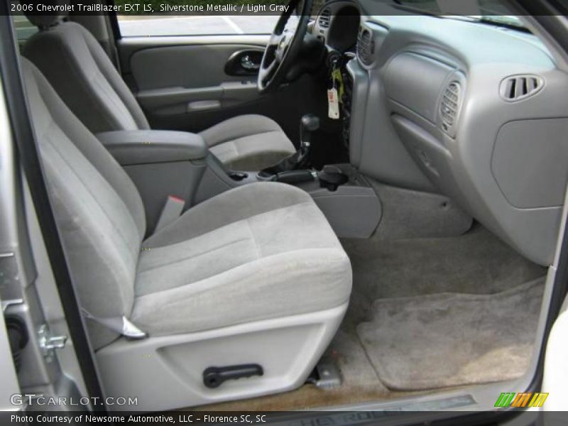 Silverstone Metallic / Light Gray 2006 Chevrolet TrailBlazer EXT LS
