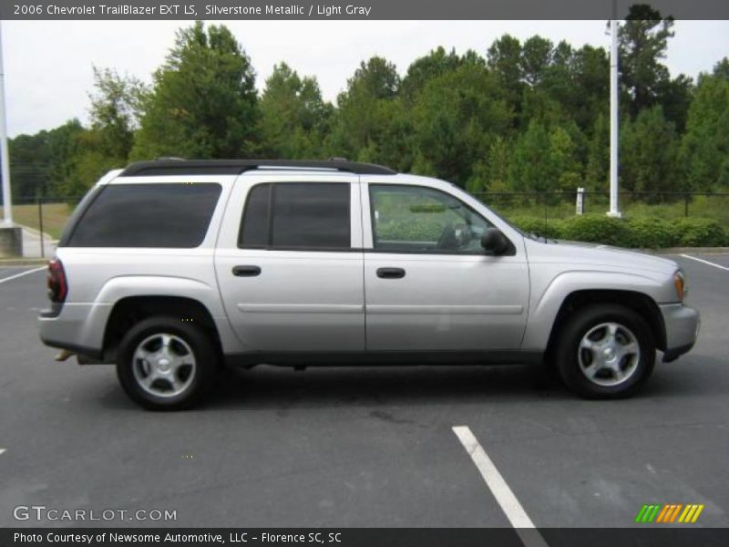 Silverstone Metallic / Light Gray 2006 Chevrolet TrailBlazer EXT LS