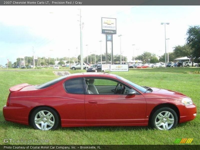 Precision Red / Gray 2007 Chevrolet Monte Carlo LT