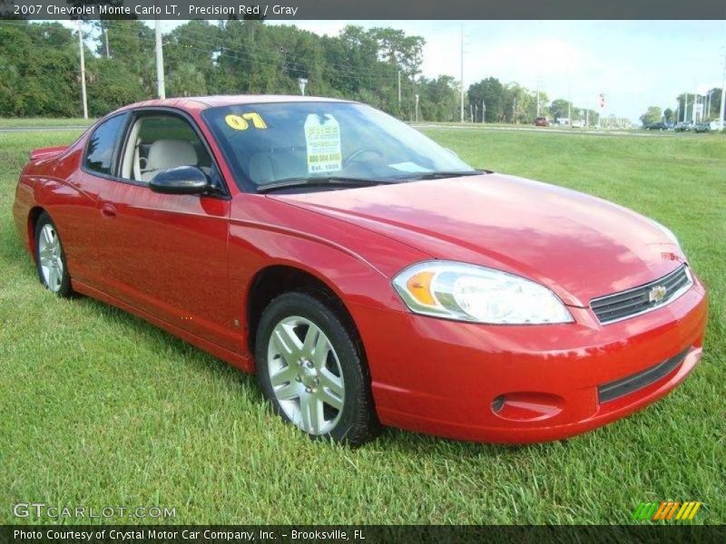 Precision Red / Gray 2007 Chevrolet Monte Carlo LT