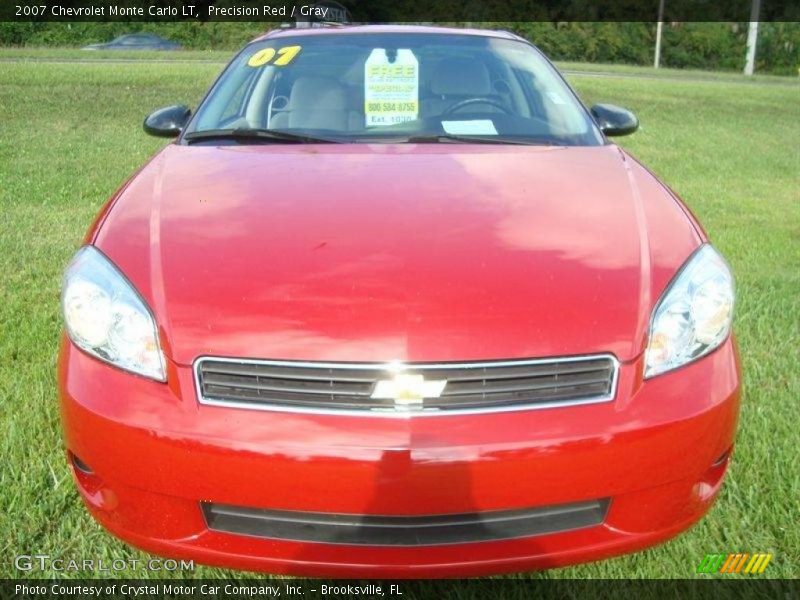 Precision Red / Gray 2007 Chevrolet Monte Carlo LT