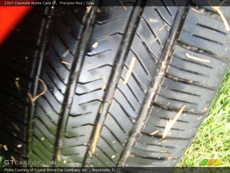 Precision Red / Gray 2007 Chevrolet Monte Carlo LT
