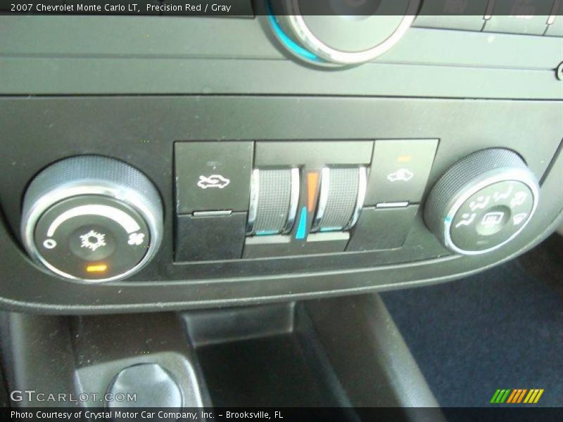 Precision Red / Gray 2007 Chevrolet Monte Carlo LT