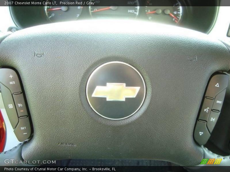 Precision Red / Gray 2007 Chevrolet Monte Carlo LT