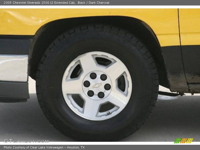 Black / Dark Charcoal 2005 Chevrolet Silverado 1500 LS Extended Cab