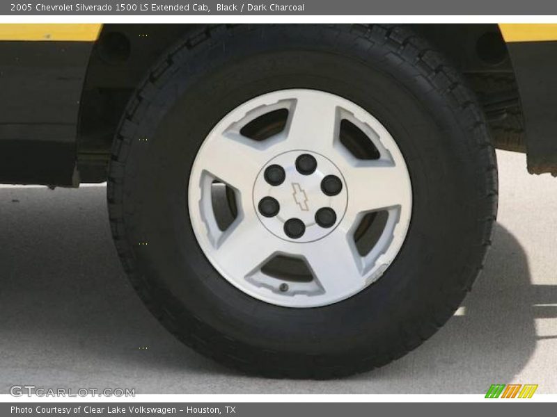 Black / Dark Charcoal 2005 Chevrolet Silverado 1500 LS Extended Cab