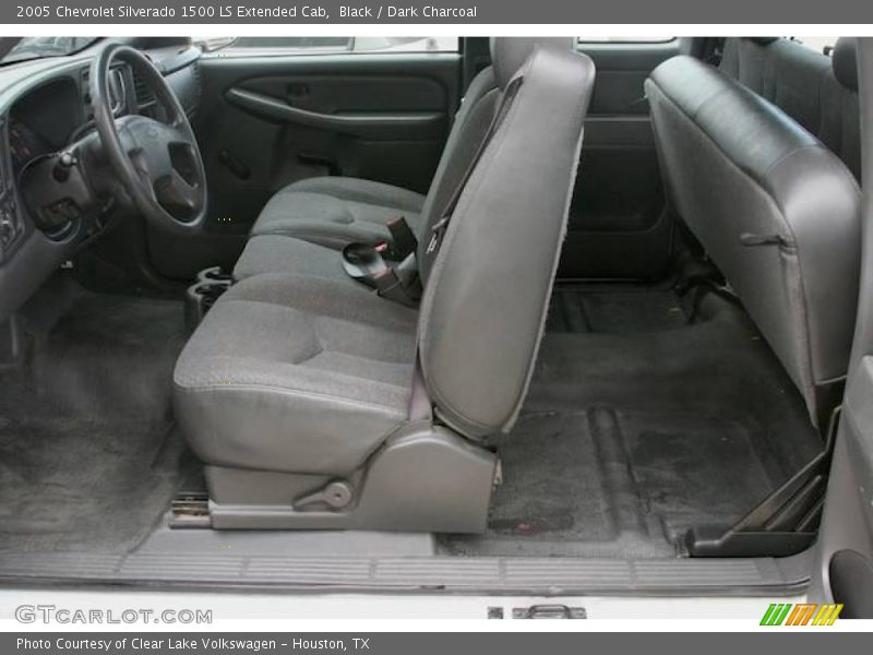 Black / Dark Charcoal 2005 Chevrolet Silverado 1500 LS Extended Cab