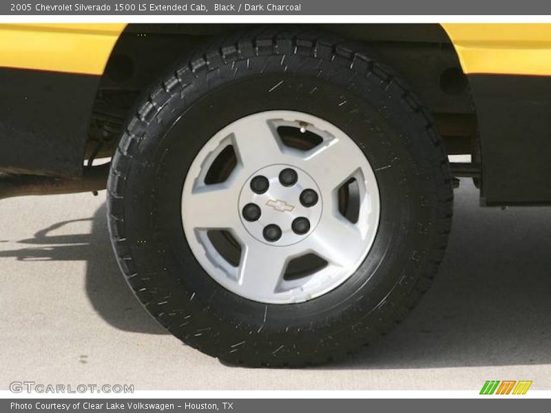 Black / Dark Charcoal 2005 Chevrolet Silverado 1500 LS Extended Cab