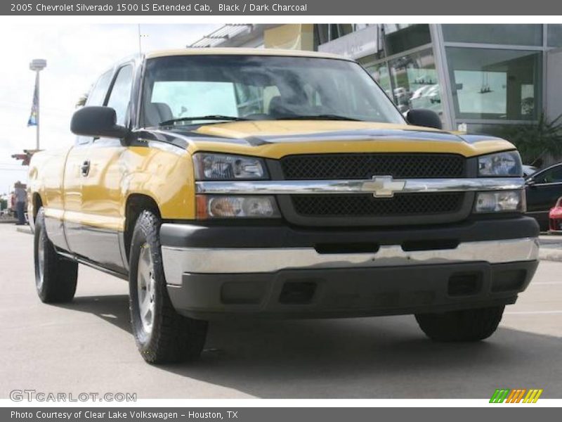 Black / Dark Charcoal 2005 Chevrolet Silverado 1500 LS Extended Cab