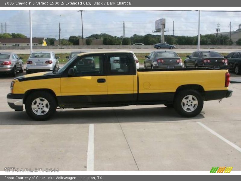 Black / Dark Charcoal 2005 Chevrolet Silverado 1500 LS Extended Cab