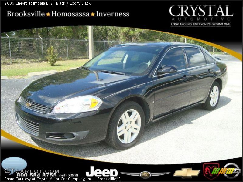 Black / Ebony Black 2006 Chevrolet Impala LTZ