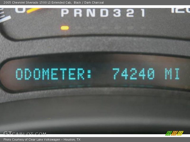 Black / Dark Charcoal 2005 Chevrolet Silverado 1500 LS Extended Cab