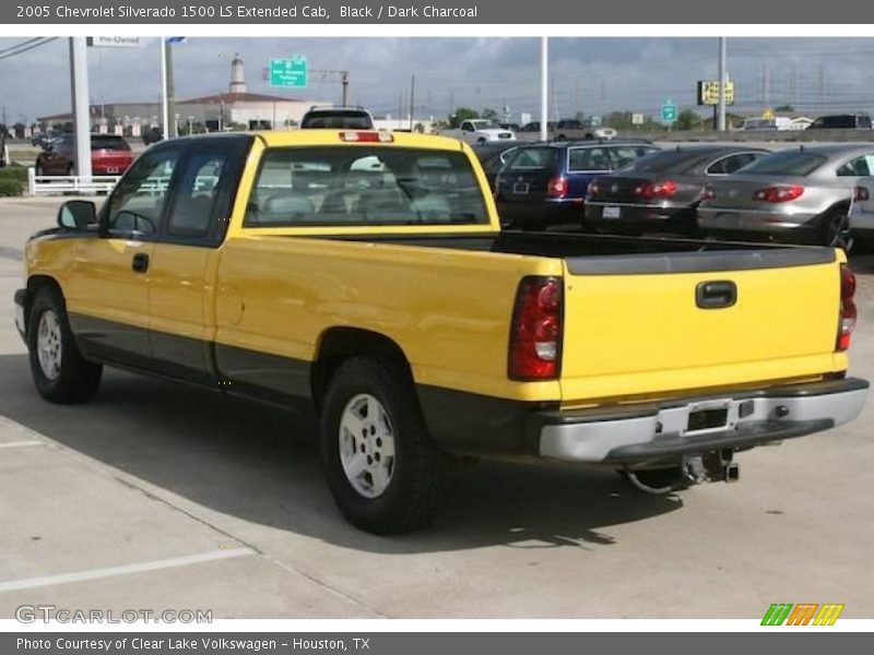 Black / Dark Charcoal 2005 Chevrolet Silverado 1500 LS Extended Cab