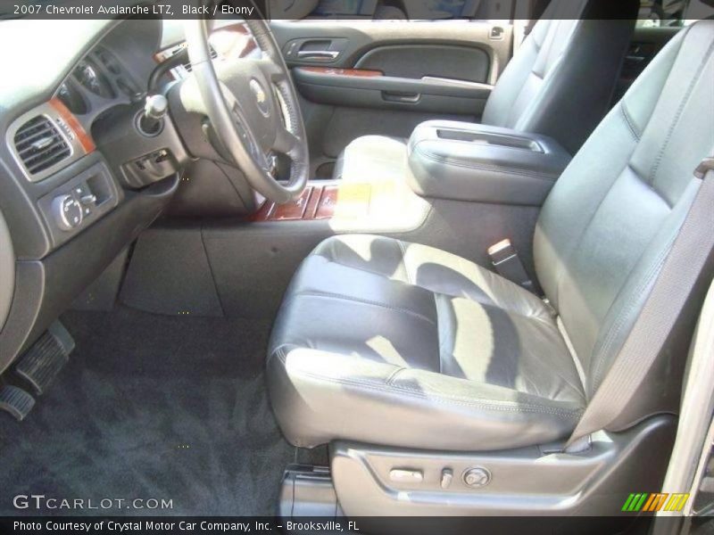 Black / Ebony 2007 Chevrolet Avalanche LTZ