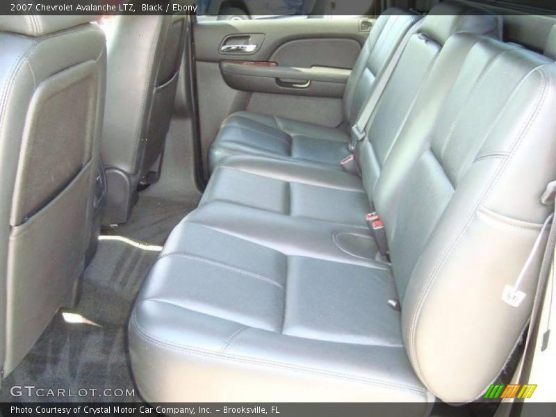 Black / Ebony 2007 Chevrolet Avalanche LTZ