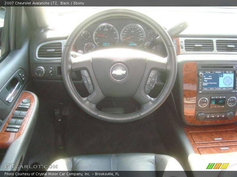Black / Ebony 2007 Chevrolet Avalanche LTZ