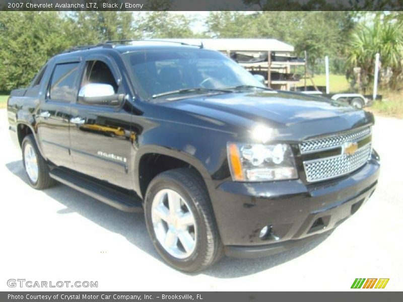 Black / Ebony 2007 Chevrolet Avalanche LTZ
