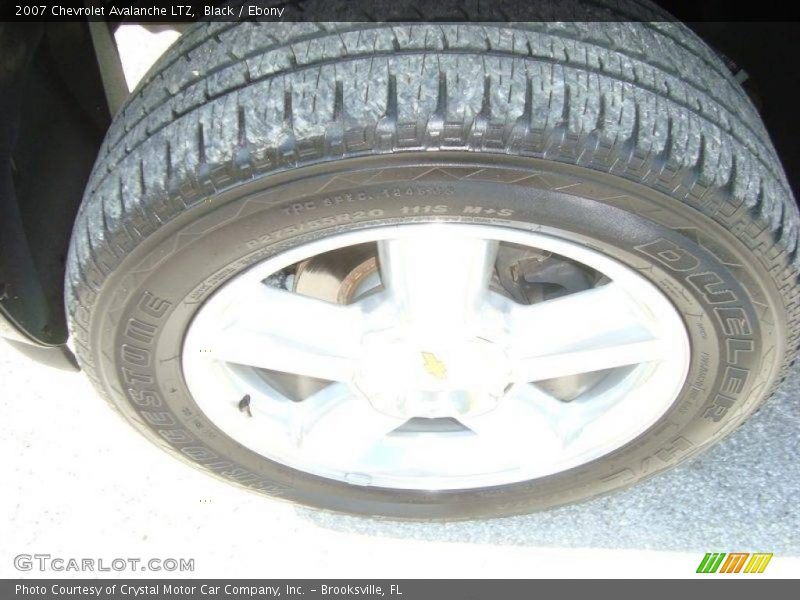 Black / Ebony 2007 Chevrolet Avalanche LTZ