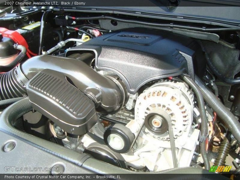 Black / Ebony 2007 Chevrolet Avalanche LTZ