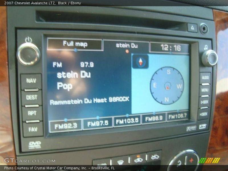 Black / Ebony 2007 Chevrolet Avalanche LTZ