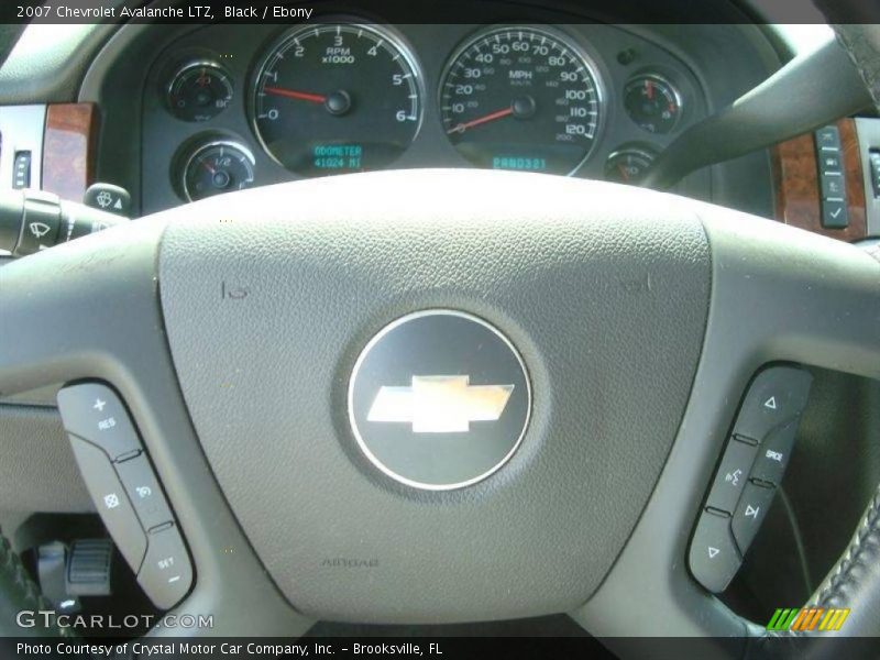 Black / Ebony 2007 Chevrolet Avalanche LTZ