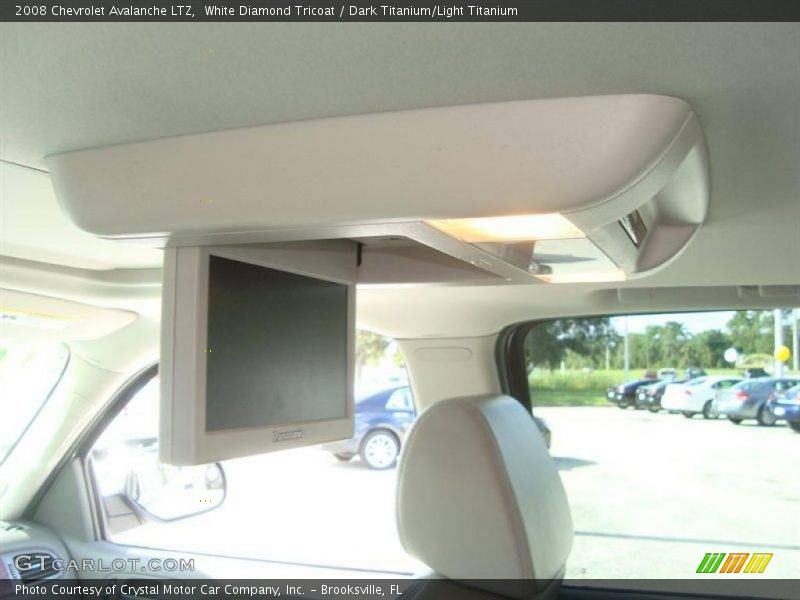 White Diamond Tricoat / Dark Titanium/Light Titanium 2008 Chevrolet Avalanche LTZ