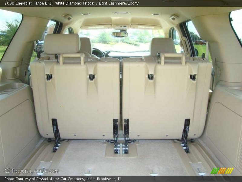 White Diamond Tricoat / Light Cashmere/Ebony 2008 Chevrolet Tahoe LTZ