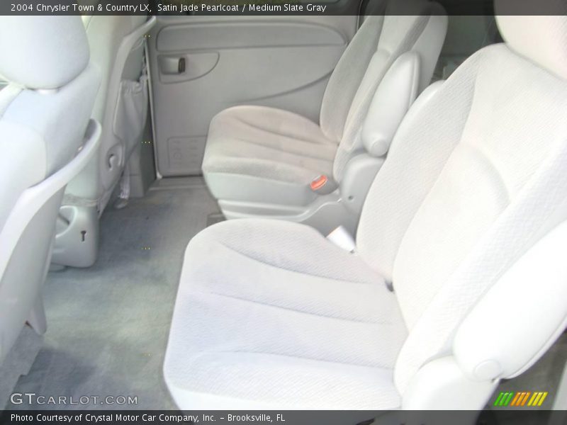 Satin Jade Pearlcoat / Medium Slate Gray 2004 Chrysler Town & Country LX