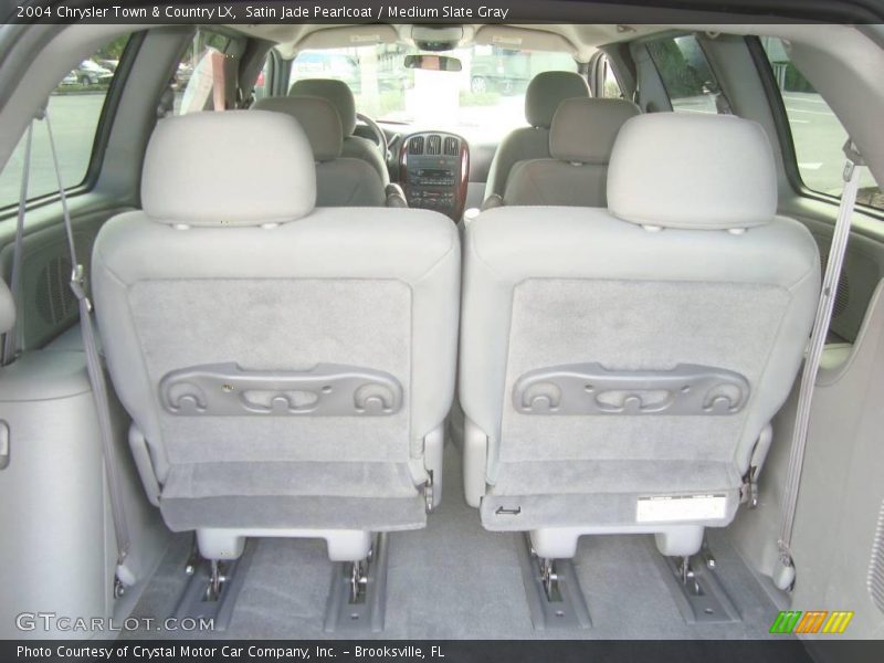 Satin Jade Pearlcoat / Medium Slate Gray 2004 Chrysler Town & Country LX