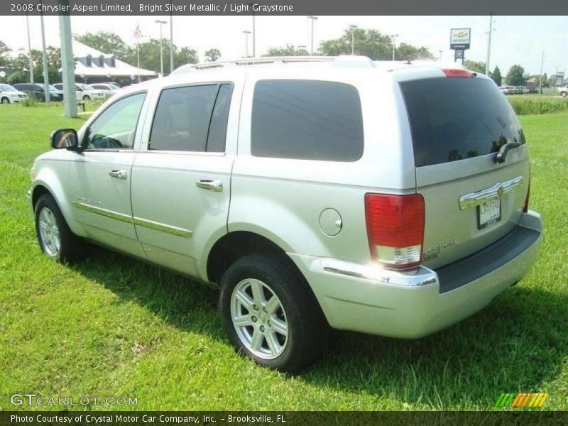 Bright Silver Metallic / Light Graystone 2008 Chrysler Aspen Limited