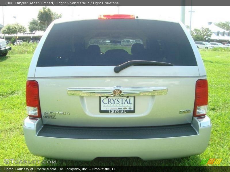 Bright Silver Metallic / Light Graystone 2008 Chrysler Aspen Limited