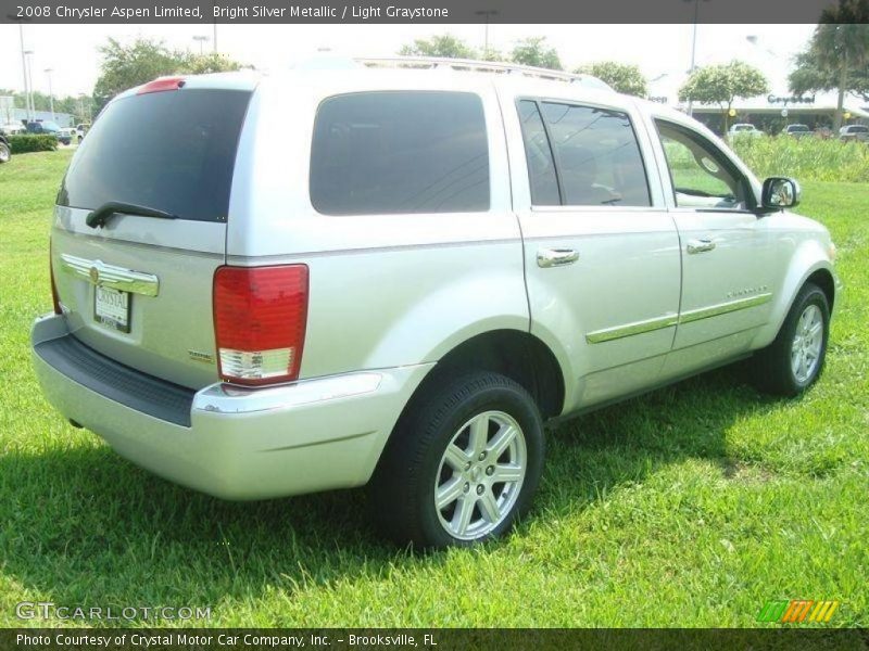 Bright Silver Metallic / Light Graystone 2008 Chrysler Aspen Limited
